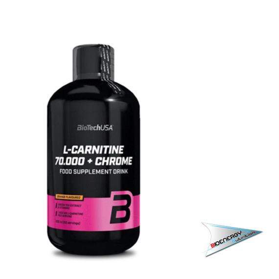 Biotech - L-CARNITINE + CHROME (Gusto Arancia - Conf. 500 ml) - 